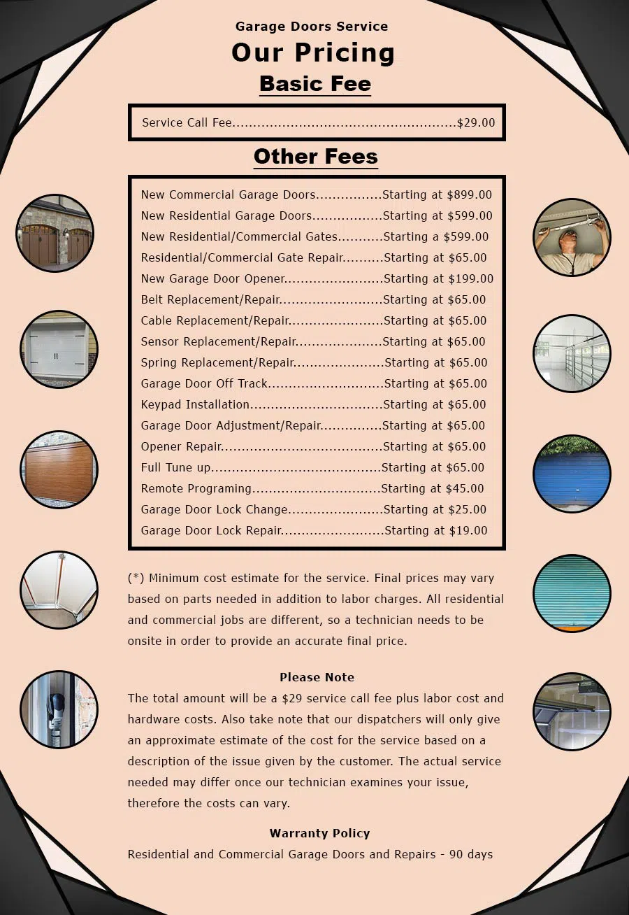 Santee Garage Doors Store Santee, CA 619-870-1752